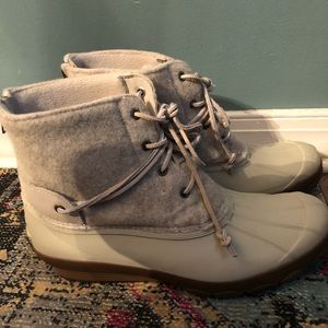 Sperry Duck Boots- worn once